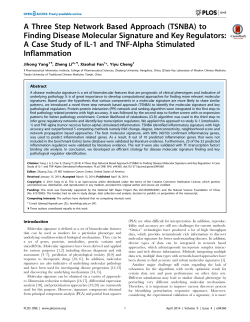 to Finding Disease Molecular Signature and Key Regulators