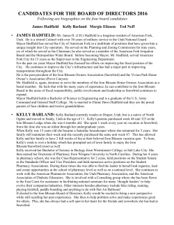 candidates for the board of directors 2016