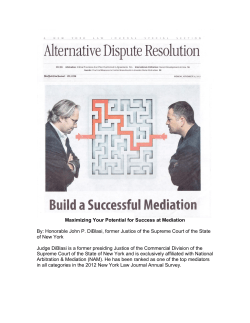here - National Arbitration and Mediation