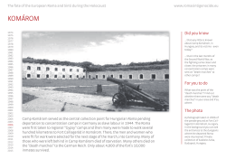 kom&aacute;rom - romasintigenocide.eu