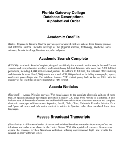 Business Full Text - Florida Gateway College