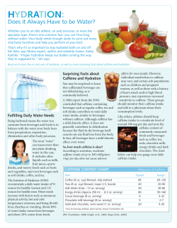 Hydration - Food Insight