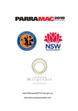 macquarie - Discover Parramatta