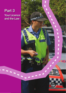 Ride Safe Handbook - Department of Transport