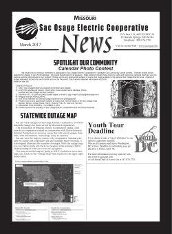 March - Sac Osage Electric Cooperative