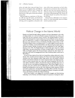 Readings on the Ottoman Empire and Tanzimat Reforms