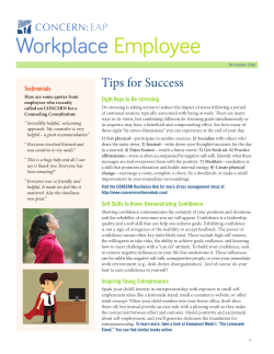 Workplace Employee Newsletter . November 2016