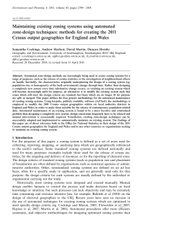 Maintaining existing zoning systems using automated zone
