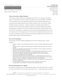 05-University of Maine Foundation