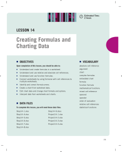 creating Formulas and charting Data - ICT-IAT