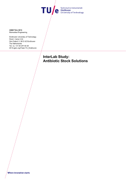 Antibiotic Stock Solutions