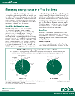 Managing Energy Costs in Office Buildings