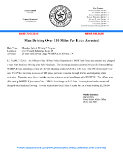 Man Driving Over 110 Miles Per Hour Arrested