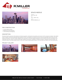 space needle - R|Miller Inc.