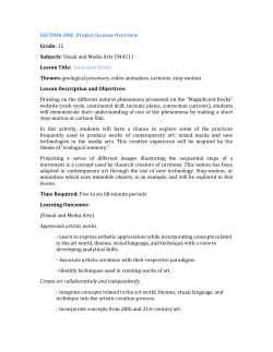 Lesson Title: Animated Rocks!