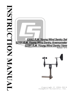 03002 Manual - Campbell Scientific