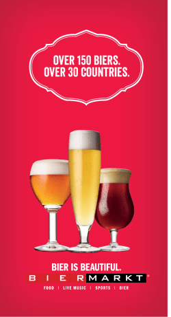 over 150 Biers. over 30 countries.