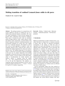 Melting transition of confined Lennard-Jones solids in slit pores