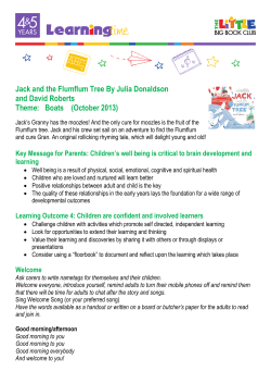Jack and the Flumflum Tree By Julia Donaldson and David Roberts