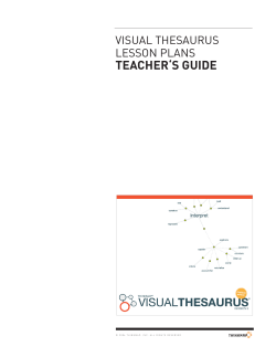 teacher`s guide