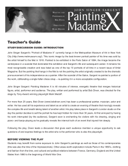 TEACHERS/DISCUSSION GUIDE