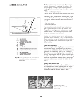 5. speed, long jump