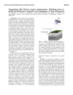 Interpreting LRO Diviner surface temperatures: Modeling lunar re