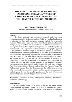 the effective research process