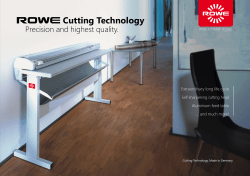 Brochure - ROTH + WEBER GmbH