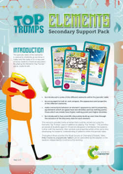 introduction - Royal Society of Chemistry