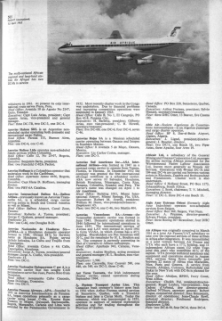 The multi-national African regional and long-haul air