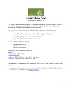Santa Fe Baby Fund - Santa Fe Community Foundation