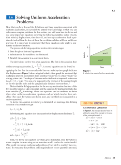 Physics Chapter 1