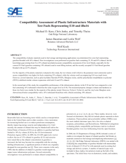Compatibility Assessment of Plastic Infrastructure