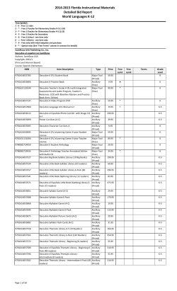 K-12 World Languages - Florida Department Of Education