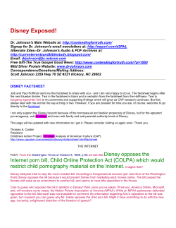 Disney Exposed! - Contending for Truth