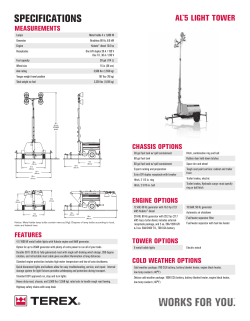 SPECIFICATIONS