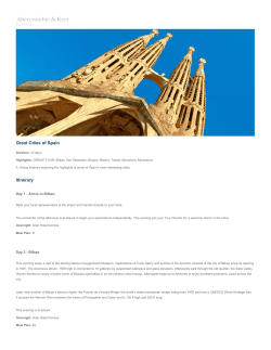 Great Cities of Spain Itinerary