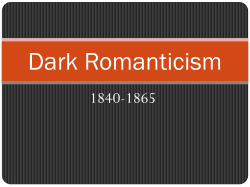 Dark Romanticism