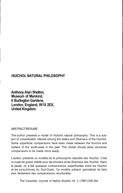 huichol natural philosophy