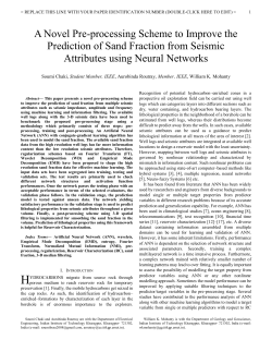 A Novel Pre-processing Scheme to Improve the
