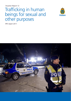 Trafficking in human beings for sexual and other