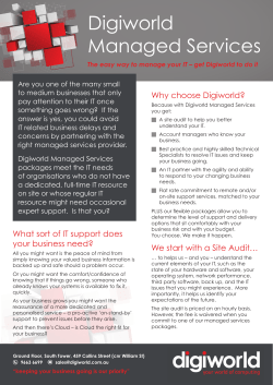 Digiworld Managed Services