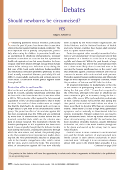 Debates - Canadian Family Physician