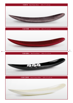 1 1320 LBLA Bowl Line Black 109 x 17 x 22 cm 1320