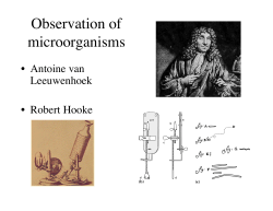 1. History of Microbiology