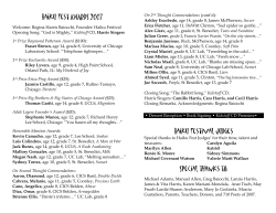 2007 Haiku Fest Program Book