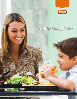 Healthy Dining Guide