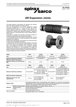 AR Expansion Joints