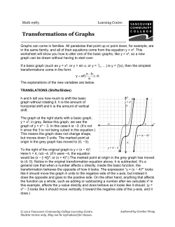 Graph Transformations - VCC Library